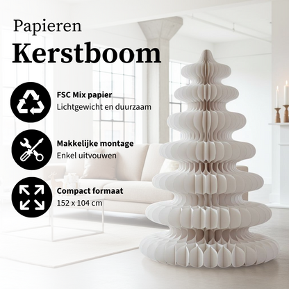 Decorative Christmas tree White