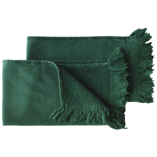 Lot de 2 serviettes invités Luna Nori 50 x 30