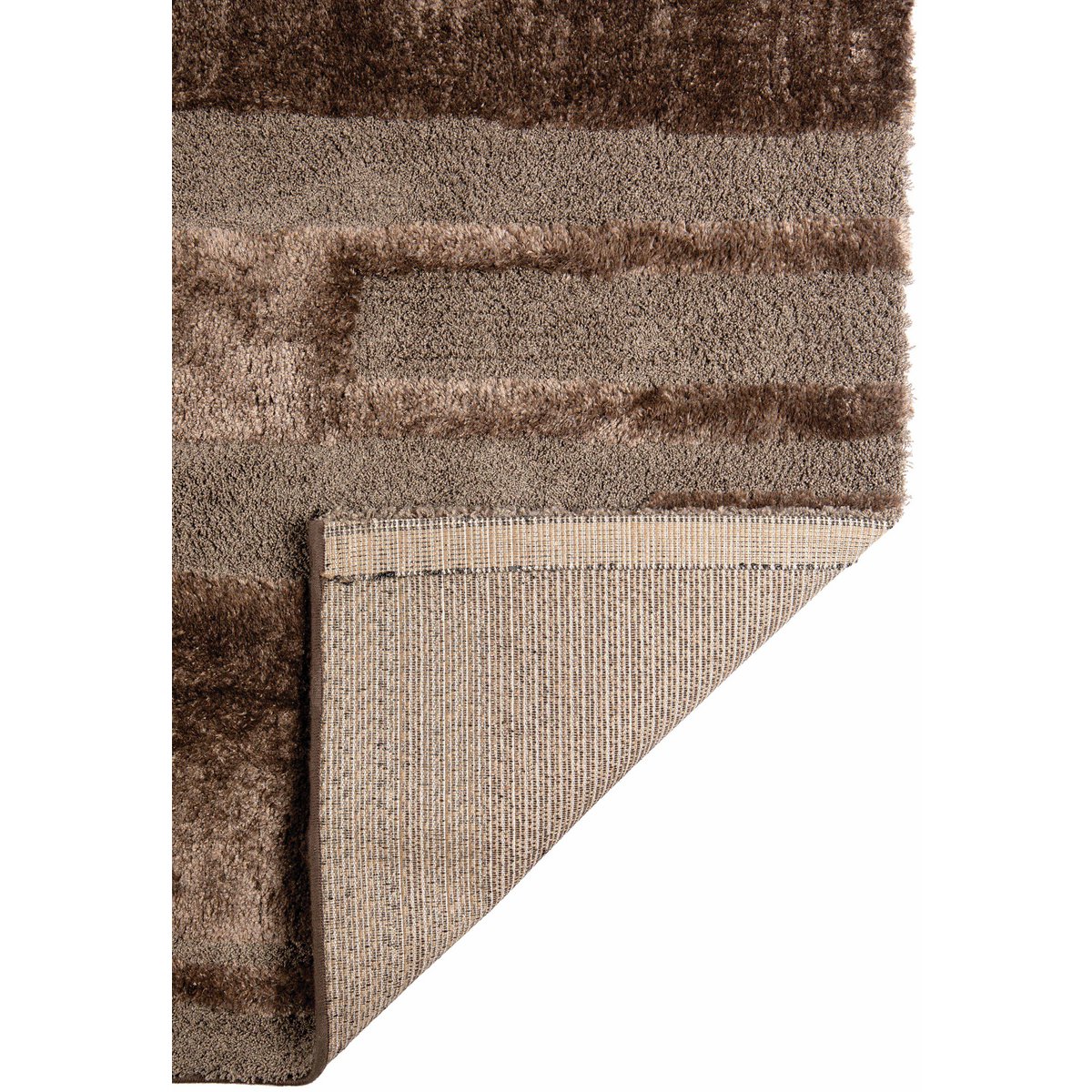 Recycled carpet Louka Noisette 160 x 230 x 2