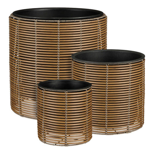 Flowerpot outside Cesena Light brown