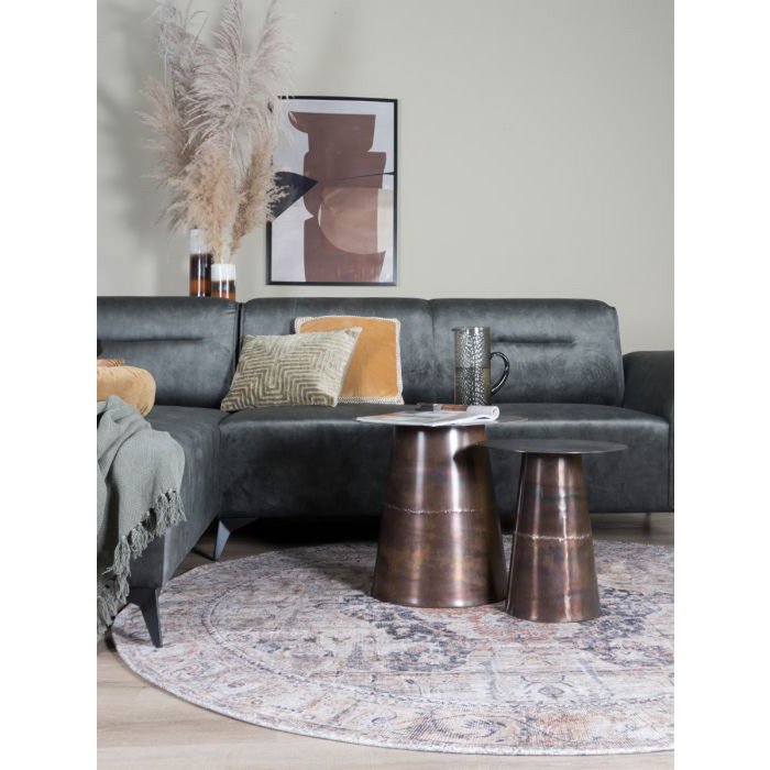 Carpet Mahal Beige 00 Round ø200 cm