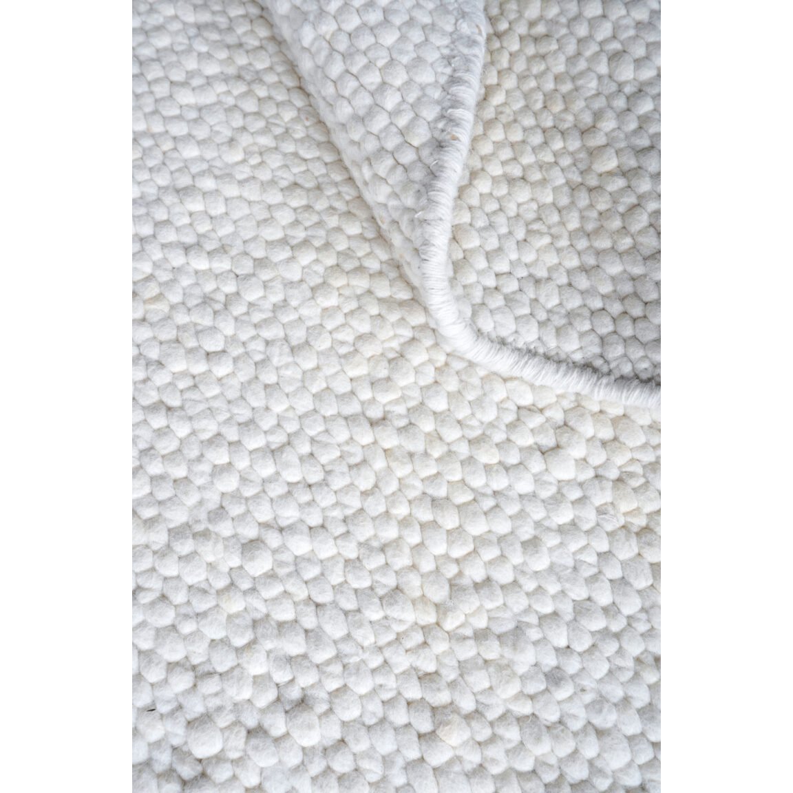 Rug Stone White - Kiezel -shaped 160 x 230 cm