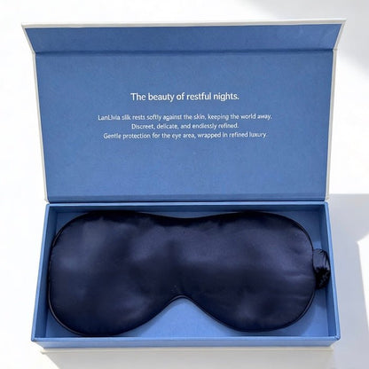 Oversized 22mm Mulberry Silk Sleep Mask - With Box