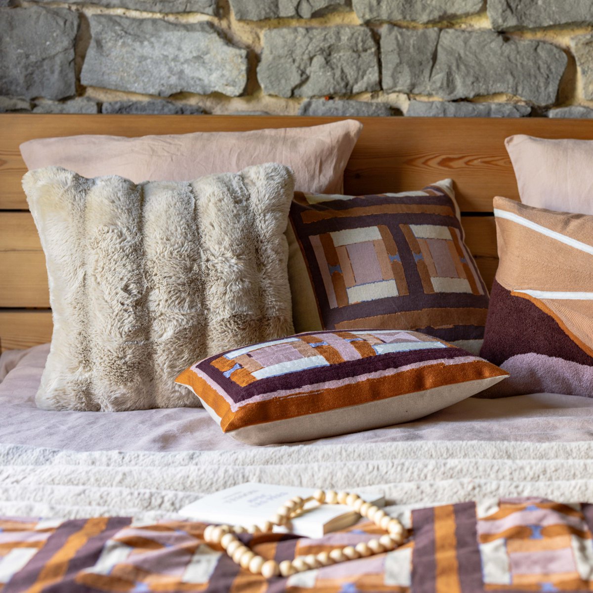 Natural Astrid cushion 45 x 45