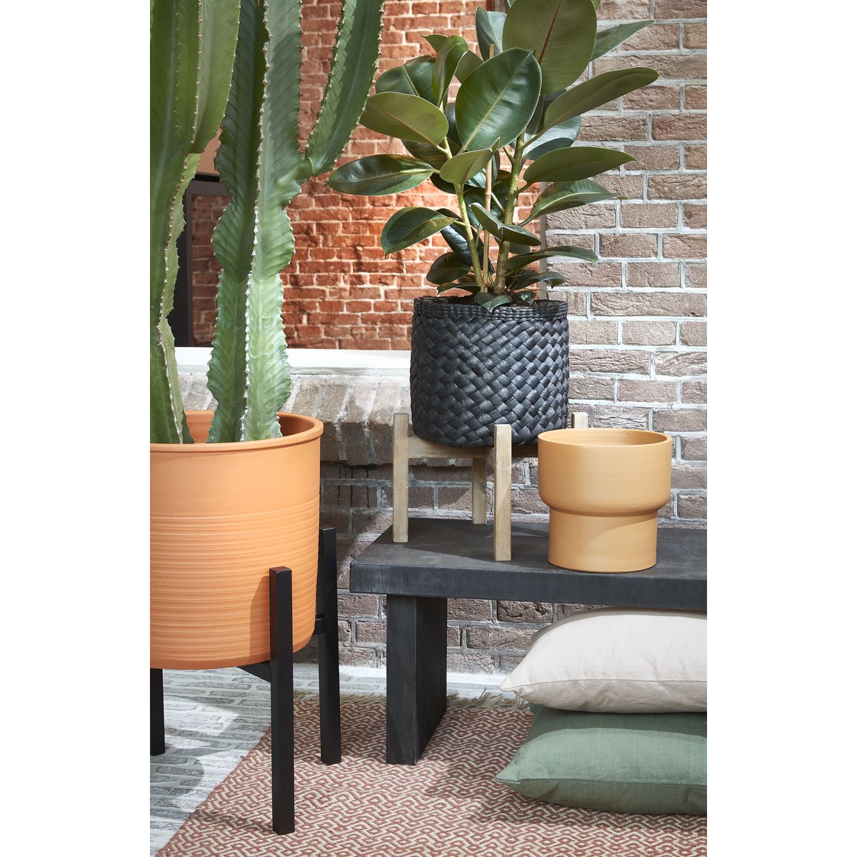 Plant stand Ascot Black