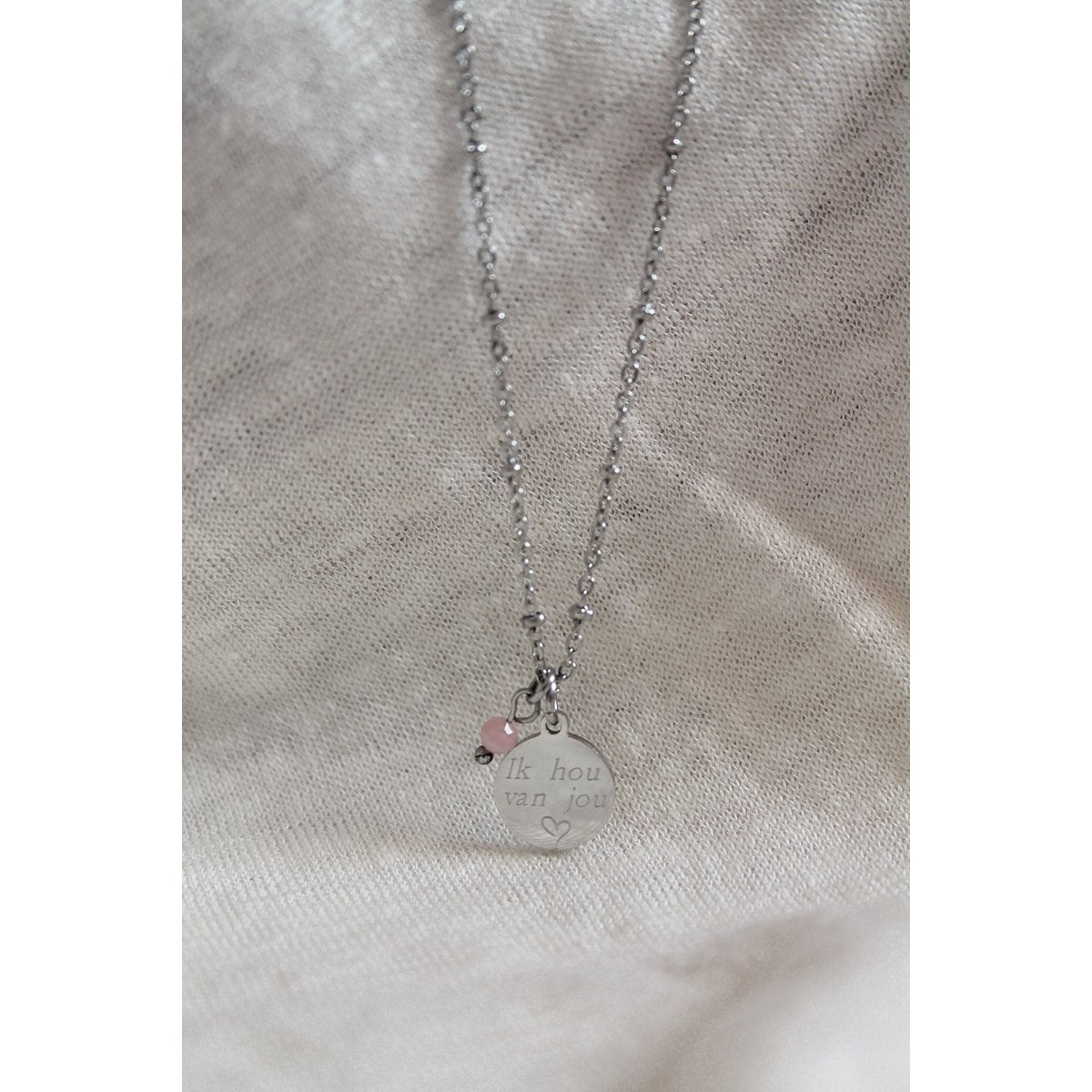 Necklace I Love You - Silver