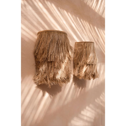 The Abaca Wall Applique - Natural - S