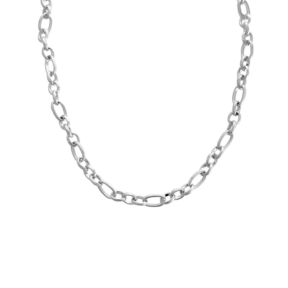 Curious link necklace - Silver