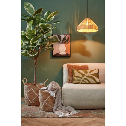 Hanging lamp Elisa Light brown