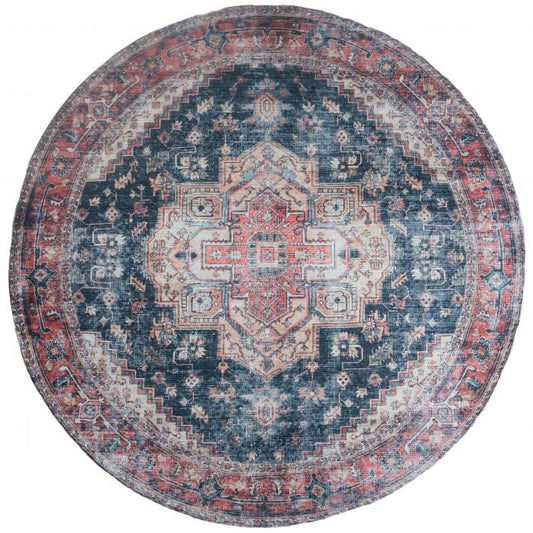 Rug Nora Red Round ø160 cm