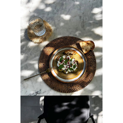 The Colonial Placemat - Natural Brown