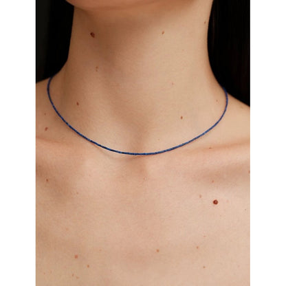 Lapis Lazuli Ultra Slim Necklace