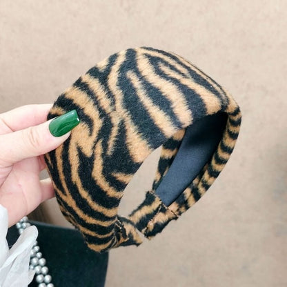 Zebra Print Statement Headband