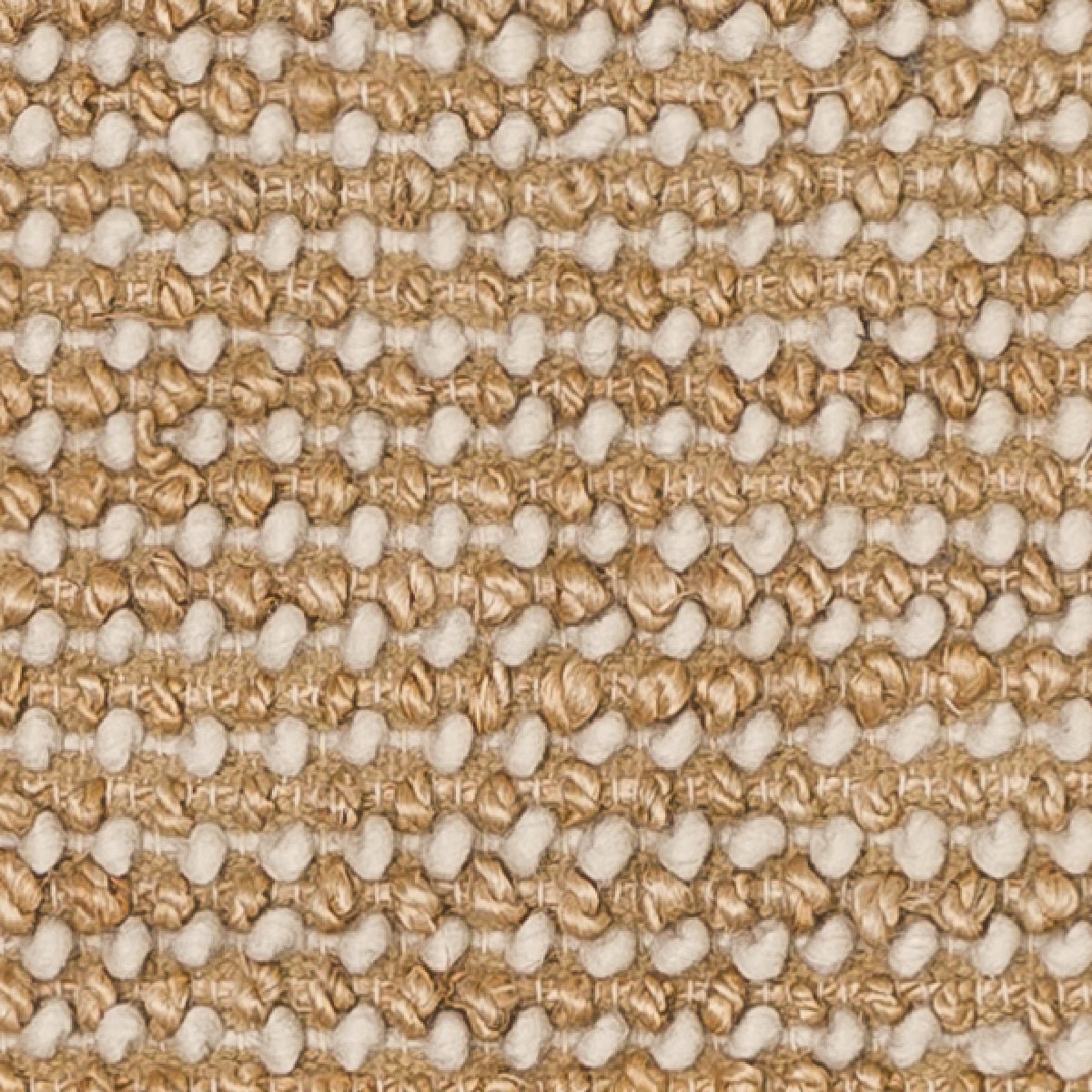 Natural material rug BUBBLES