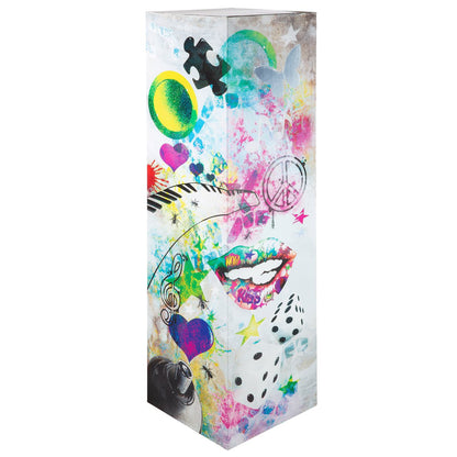 Metal column "Street Art" VE 1