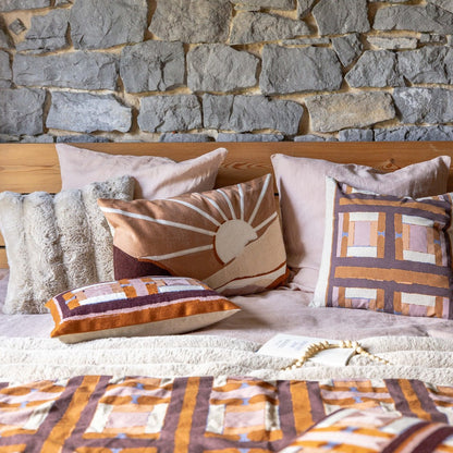 Tahu Copper print cushion 45 x 45