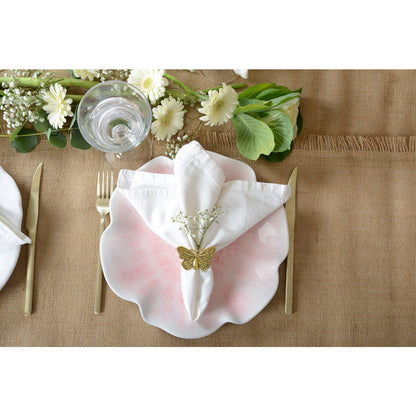 Pink dessert in Melamine 23x23x2cm