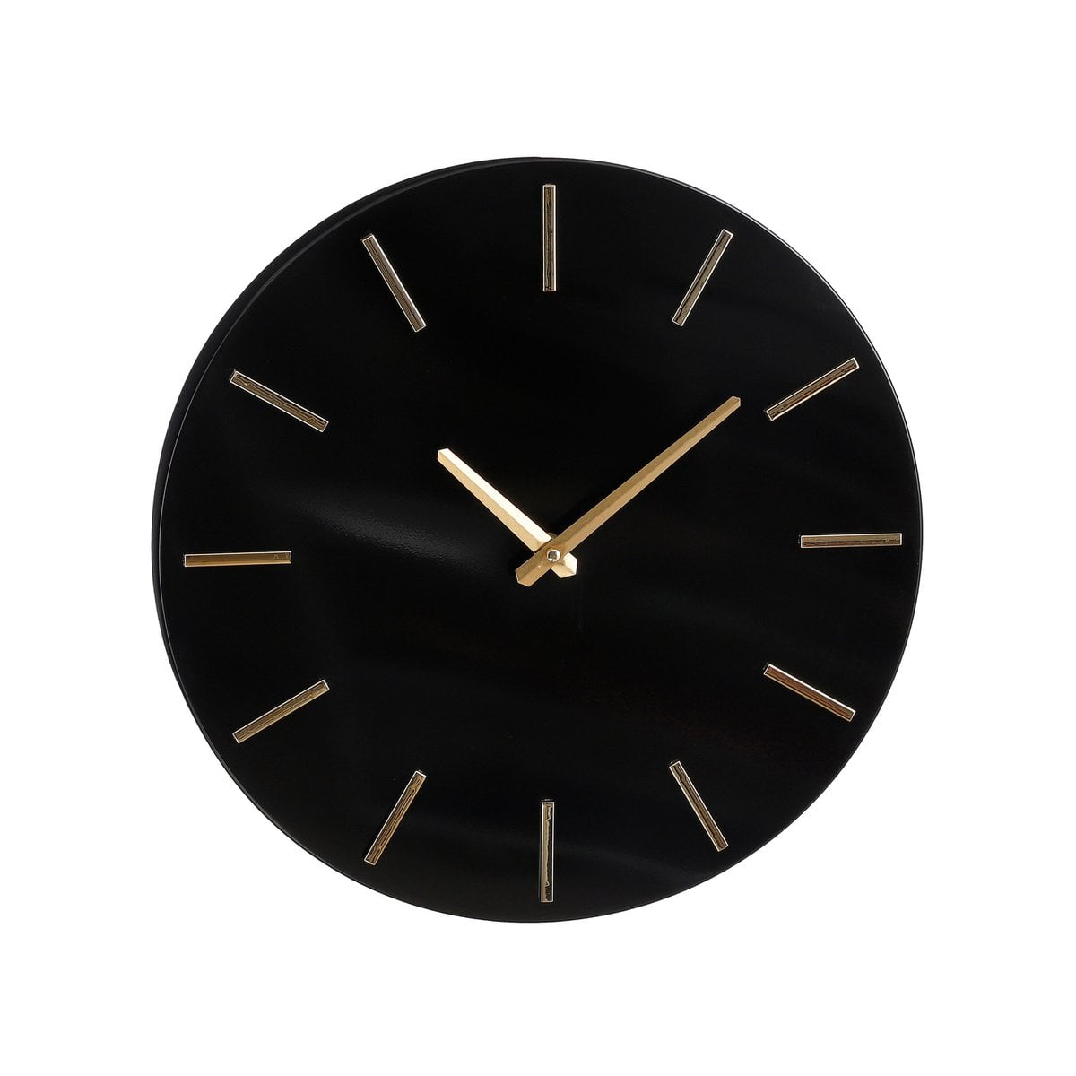 Wall clock Brixen Black