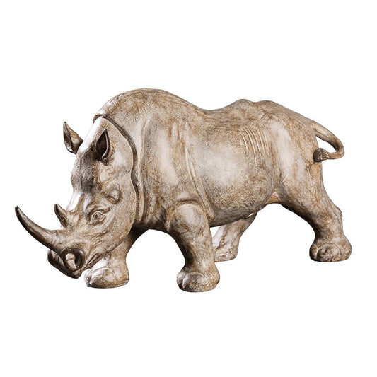 Rhinoceros figure H.28.5 cm