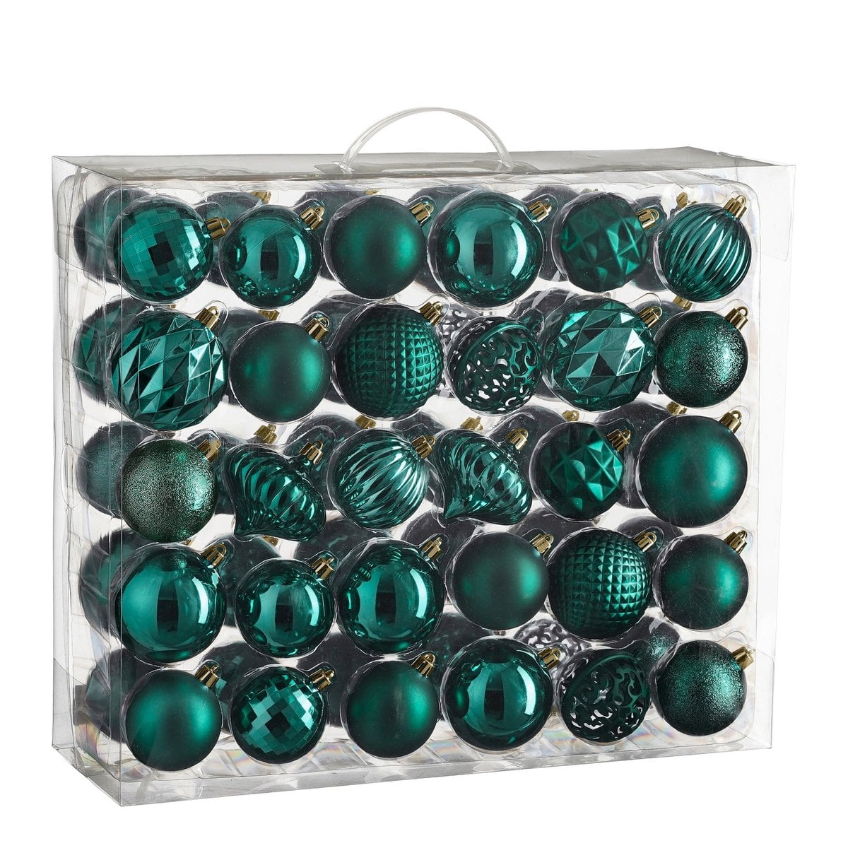 Christmas ball set Dark green