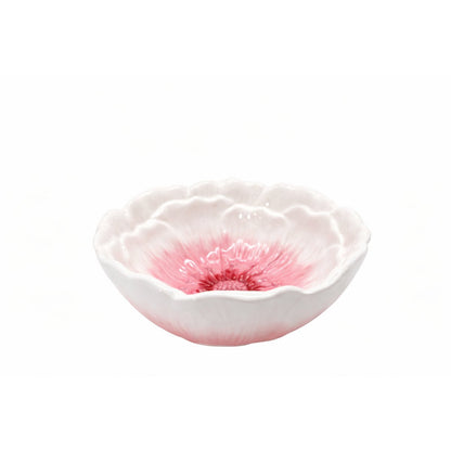 Capri pink soup plate 17.5x17.5x7cm
