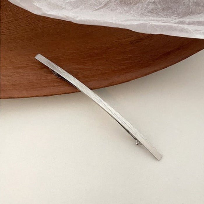 One-Line Minimalist Metal Hair Clip