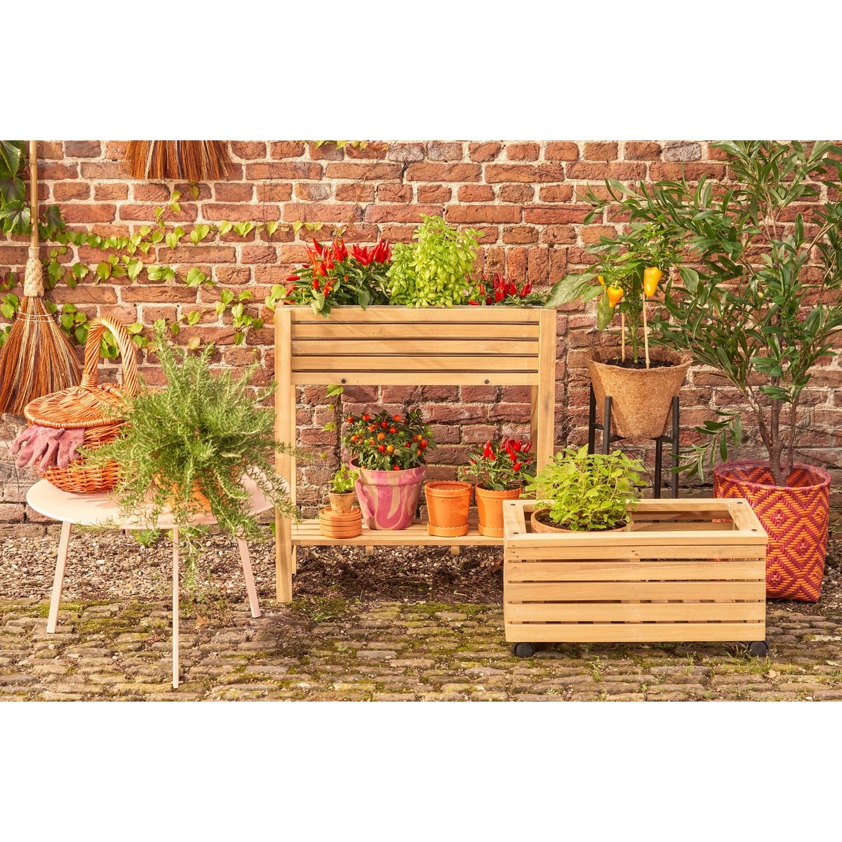 Planter outside Glenwood Brown
