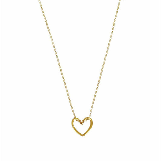 Heart necklace - Gold
