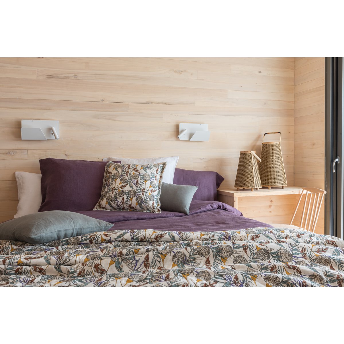 Zeff Grape stonewashed pillowcase 50 x 75