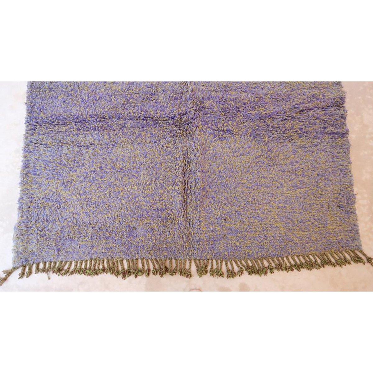 Pure wool Moroccan Berber rug 198 x 288 cm