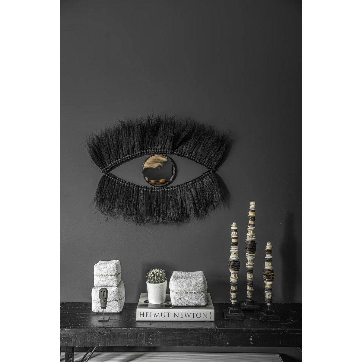 The Black Eye Mirror - Black