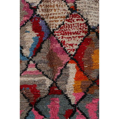 Pure wool Moroccan Berber rug 162 x 272 cm