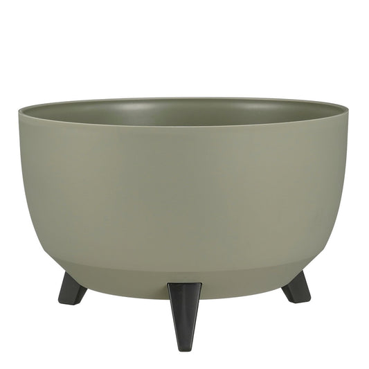 Outdoor planter Doppio Light green