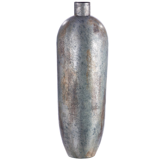 Vase large Serenity, gray; silver-colored H.79 cm