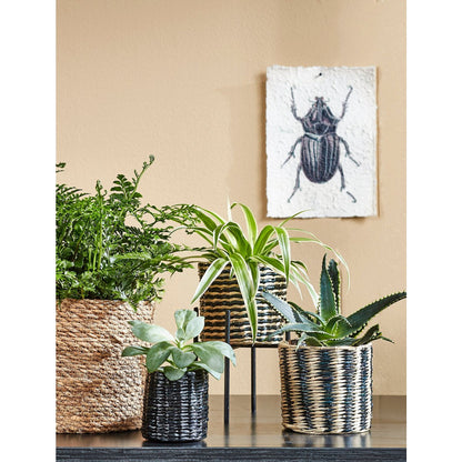 Plant basket set Atlantic Light brown