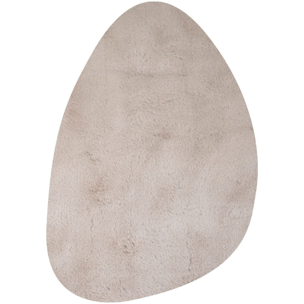 Rug Morbido Sand - Pebble-shaped 200 x 280 cm