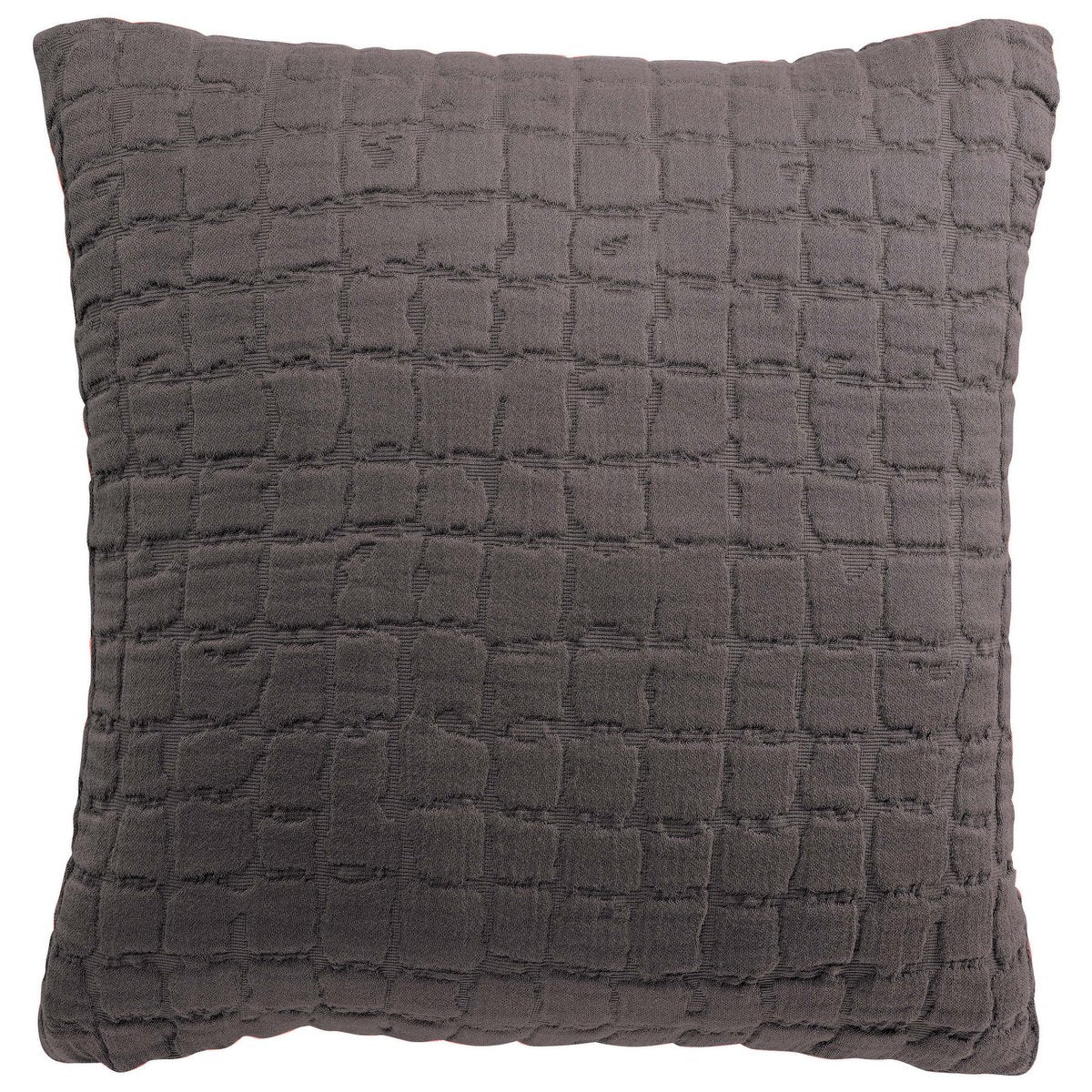 Stonewashed cushion Swami Asphalt 45 x 45