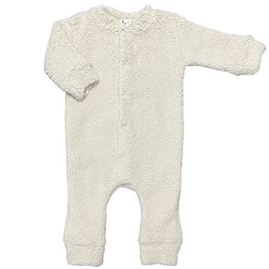 Playsuit teddy light beige