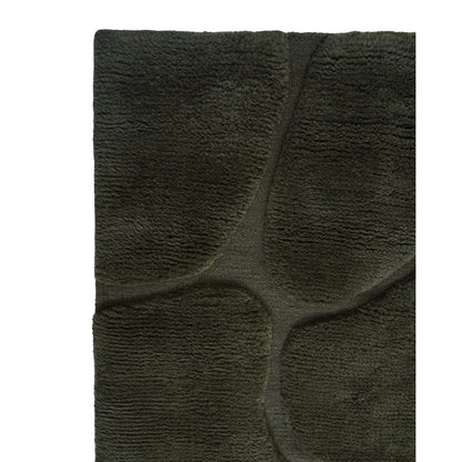Superior Berber Rug Dark Green - 160 x 230 cm