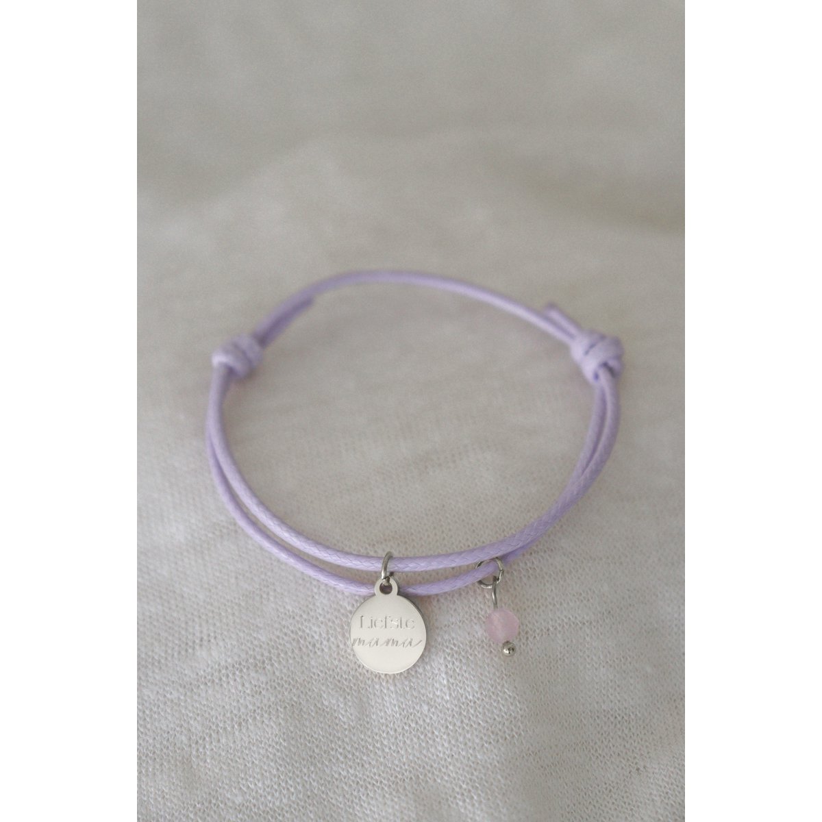 Bracelet Dearest Mom - Choose Color - Silver
