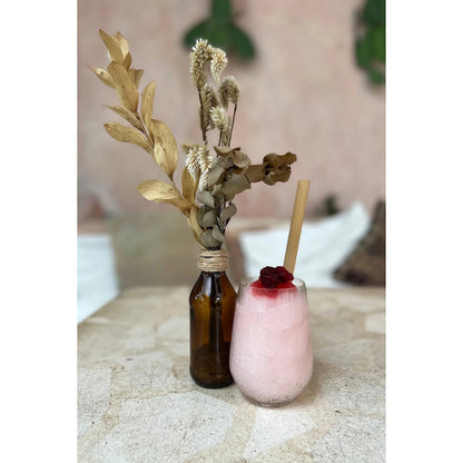 The Bamboo Straws - Set of 10 With Cleaning Brush