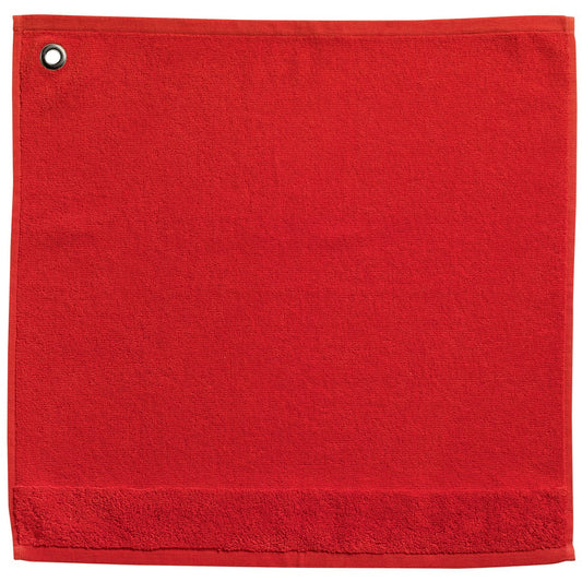 Essuie-mains oeillet Curl Paprika 50 x 50