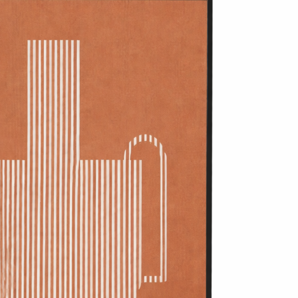 Wall decoration Dark brown