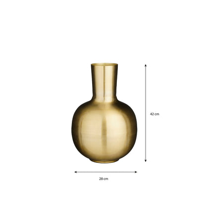 Vase Dara Gold