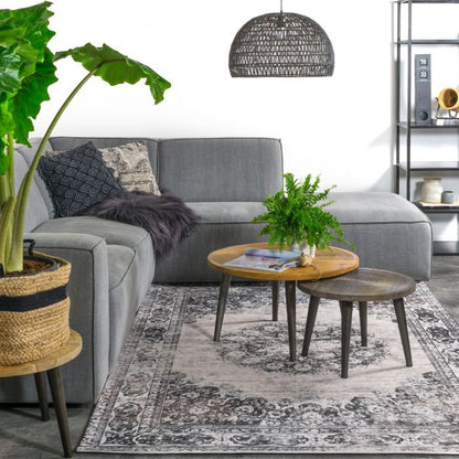 Rug Viola Anthracite 200 x 200 cm