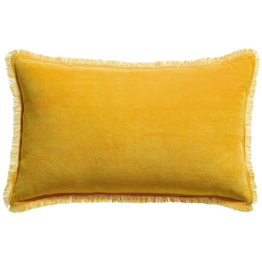 Plain cushion Fara Curry 30 x 50