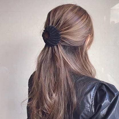 Geometric Bird Nest Elastic Hair Bubbles