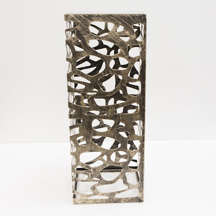 Column "Ellis" metal, burnished 27x27cm