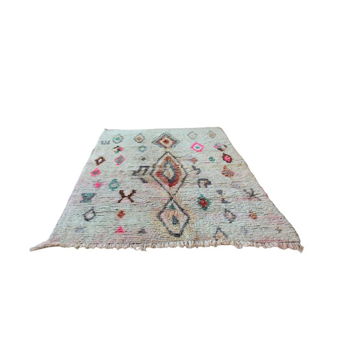 Moroccan Berber wool rug 143 x 240 cm