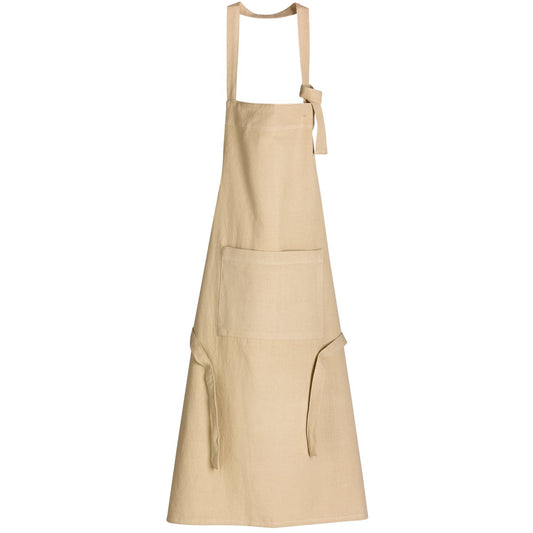Tablier de cuisine recyclé Ada Camel 72 x 85